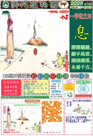 跑狗图A